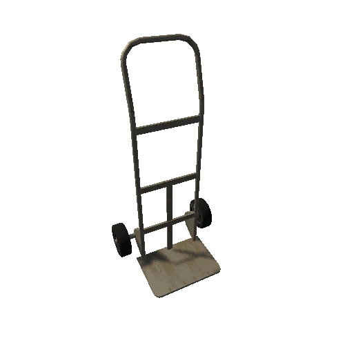 Trolley Cart Lowpoly 2